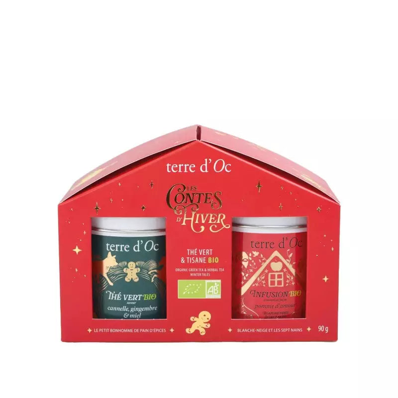 Dúo de Tés Navideños Órganicos 90 Gr.