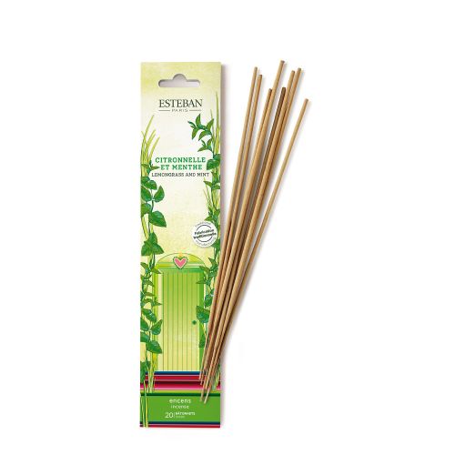Incienso Citronela Menta Esteban Paris