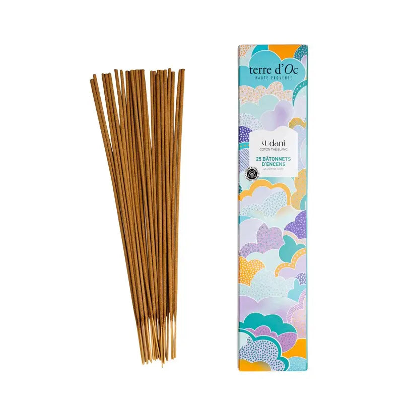 Terre d,oc White Tea Cotton Incense 