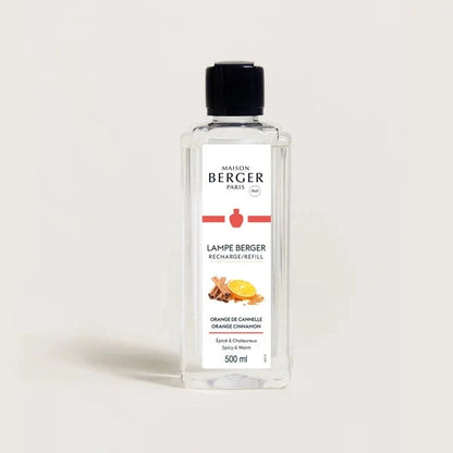 Cofre Lámpara Variation Gris + Naranja Canela 500 ml Maison Berger de la marca Maison Berger Paris en Aromaticks