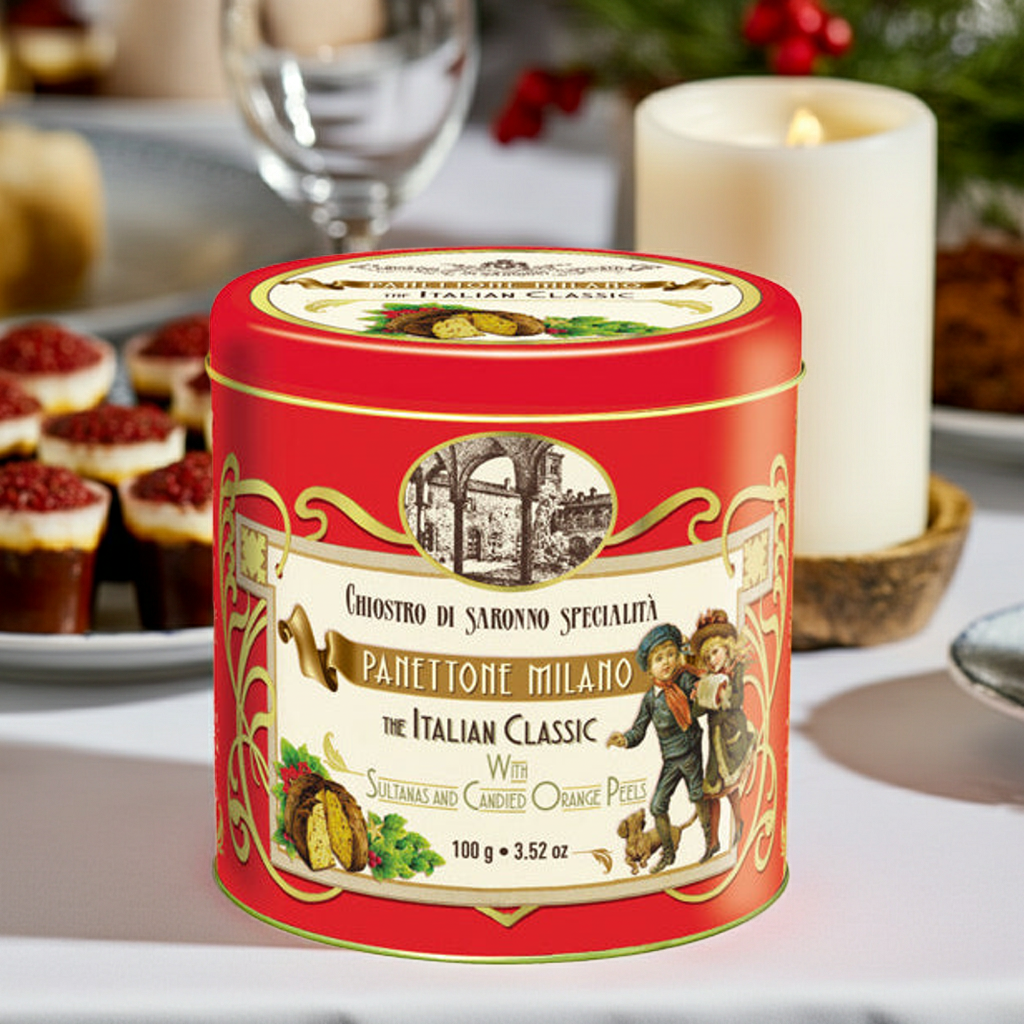 Panettone Milano Clásico Pasas Naranja 100 gr