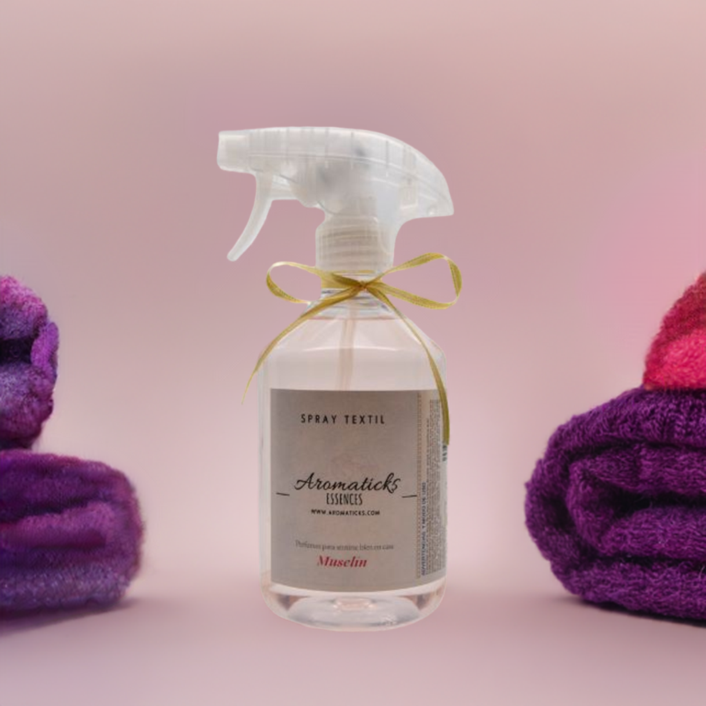 Spray Textil Muselín 500ml - Limpio y Acogedor