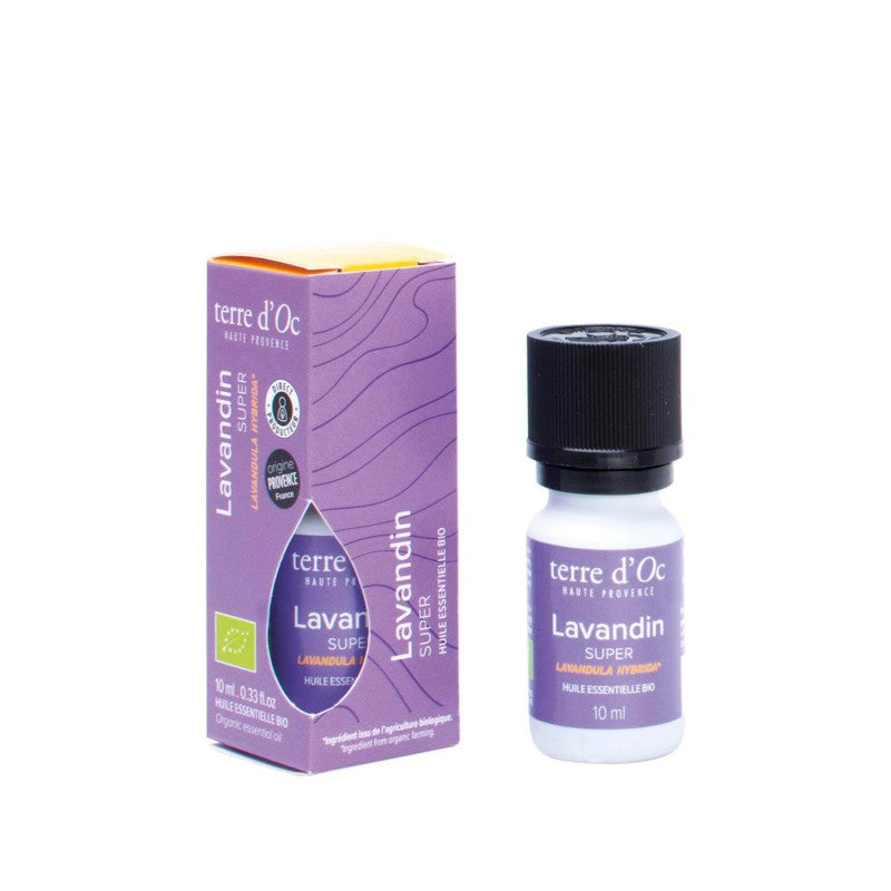 BIO Lavandin Essential Oil 10 ml Terre d'Oc