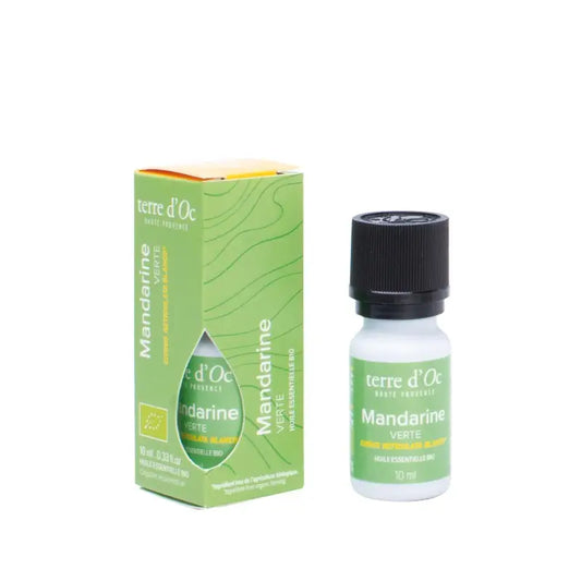 Aceite Esencial BIO Mandarina Verde 10 ml Terre d'Oc