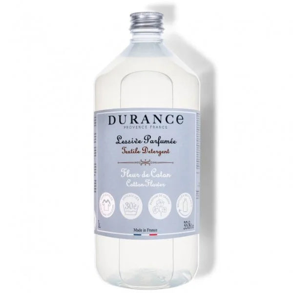 Detergente Líquido Flor de Algodón 1000 ml | Durance | Delicadeza y Limpieza