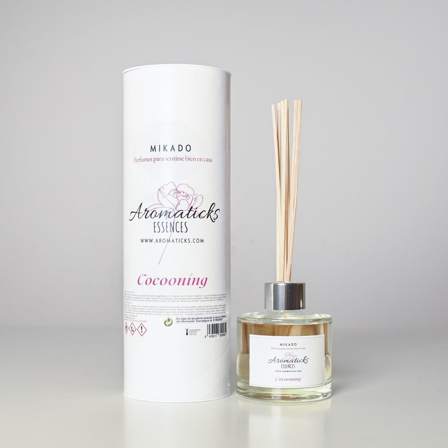 Mikado perfumado Cocooning 100 ml Aromaticks de la marca Aromaticks en Aromaticks