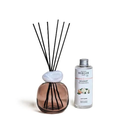 Bouquet Mineral Prune/ Quarzo Lady Flower 180 ml de la marca Maison Berger Paris en Aromaticks