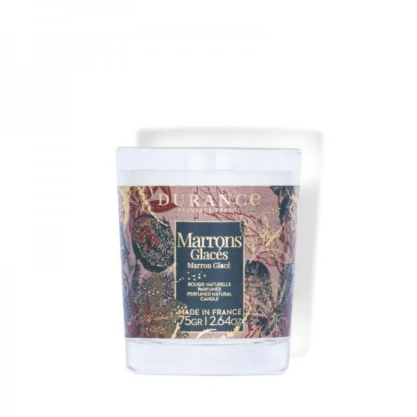 Vela castaña helada 75 gr Durance aromaticks