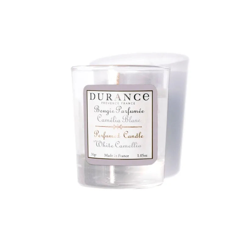 Mini Vela Camelia Blanca 30 GR Durance de la marca Durance en Aromaticks