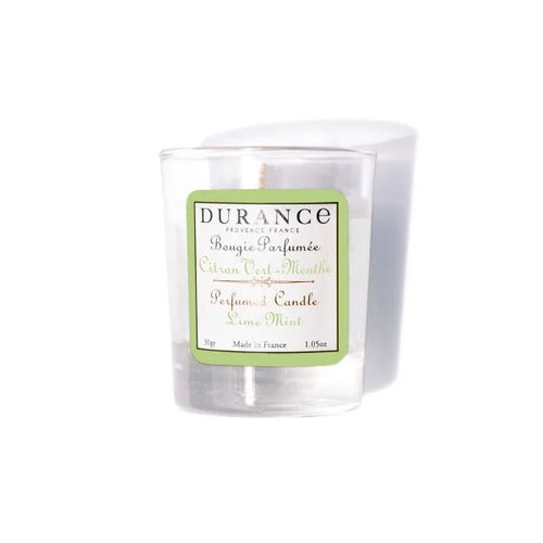Mini vela Lima Menta 30 gr Durance de la marca Durance en Aromaticks