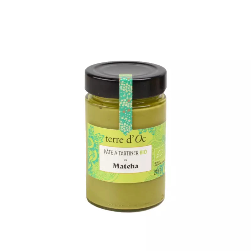 Crema para untar Matcha BIO 215 gr Terre d'Oc