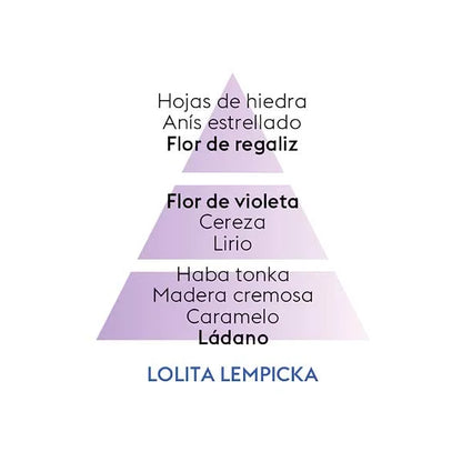 Vela perfumada Lolita Lempicka transparente 240 gr de la marca Maison Berger Paris en Aromaticks