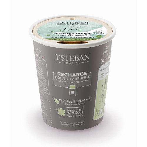 Recarga de Vela Pur Lin 180 gr de la marca Esteban Paris Parfums en Aromaticks