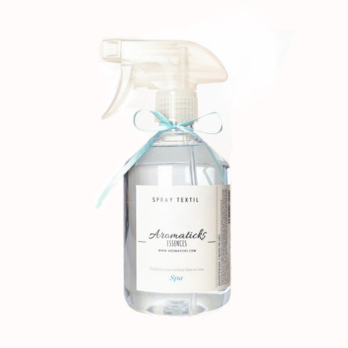 Spray Textil Spa 500ml: Elimina Olores, Relajación y Frescura | Aromaticks. de la marca Aromaticks en Aromaticks
