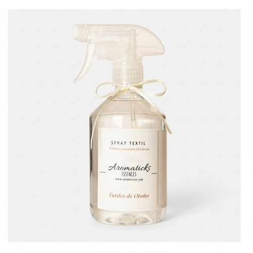 Spray Textil Tardes de Otoño 500ml: Elimina olores Aromaticks de la marca Aromaticks en Aromaticks