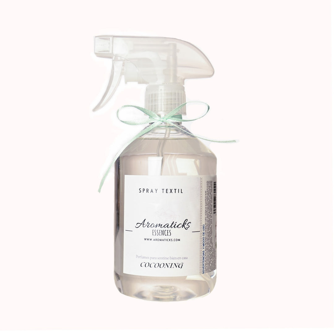 Spray Textil Cocooning 500ml: Elimina Olores y Perfuma | Aromaticks