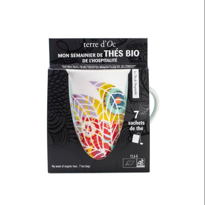 Taza de Té semanal Órganico de la marca Terre d'Oc en Aromaticks