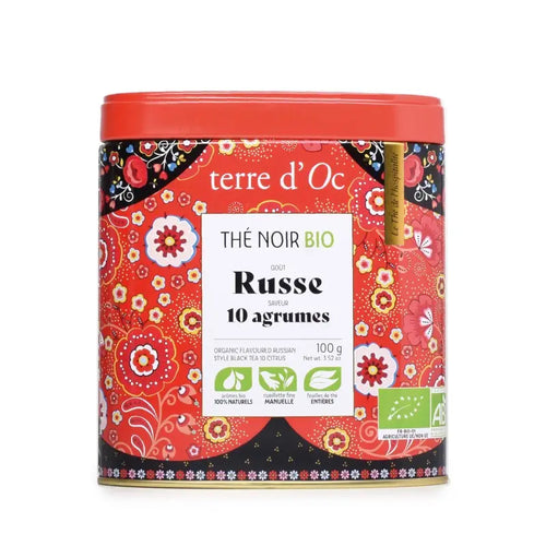 Té BIO Negro Ruso 100 grs Terre d'Oc de la marca Terre d'Oc en Aromaticks