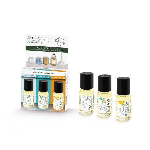 Trio concentrados Jardins d'intérieur 3x15 ml de la marca Esteban Paris Parfums en Aromaticks