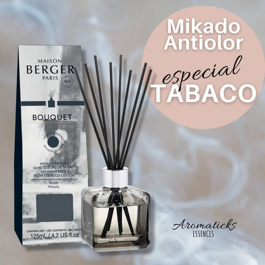 Bouquet Anti Olor Tabaco 125 ml-Maison Berger Paris-Aromaticks