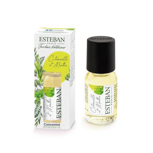 Concentrado de perfume Citronela y Menta 15 ml-Esteban Paris Parfums-Aromaticks