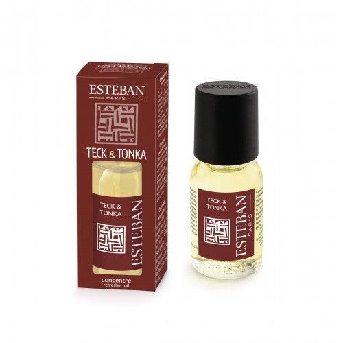 Esteban Paris Parfums - Concentrado de perfume Teck Tonka 15 ml - Aromaticks