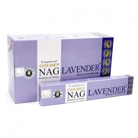 Golden Lavender Incense 12 sticks 15 gr
