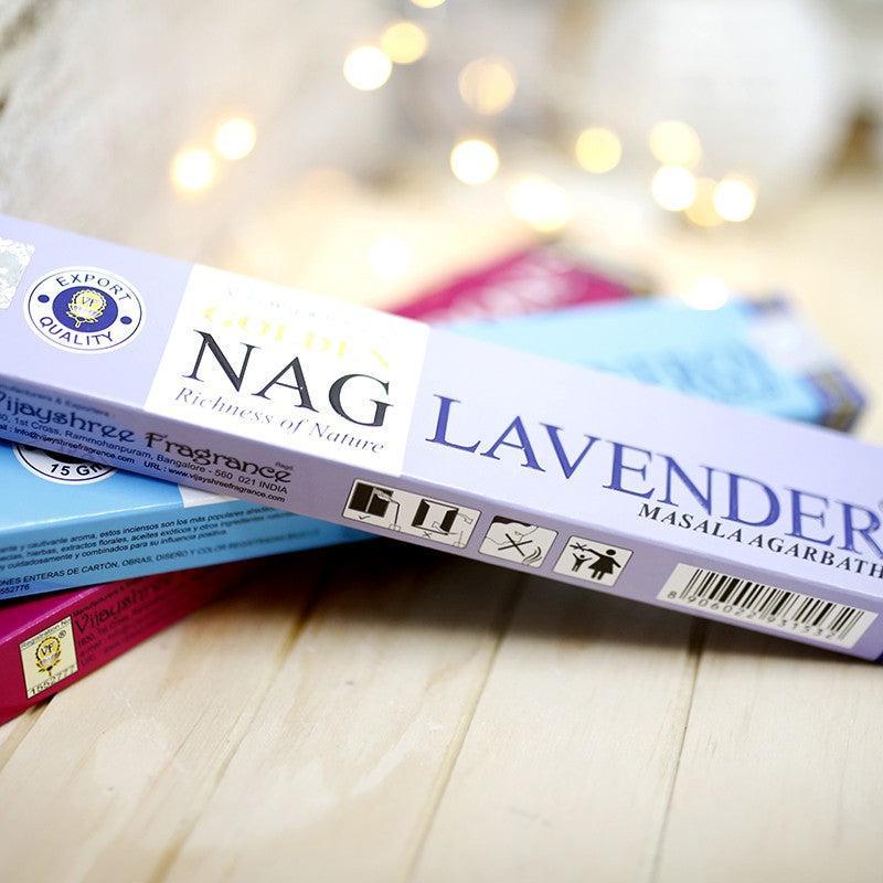 Golden Lavender Incense 12 sticks 15 gr