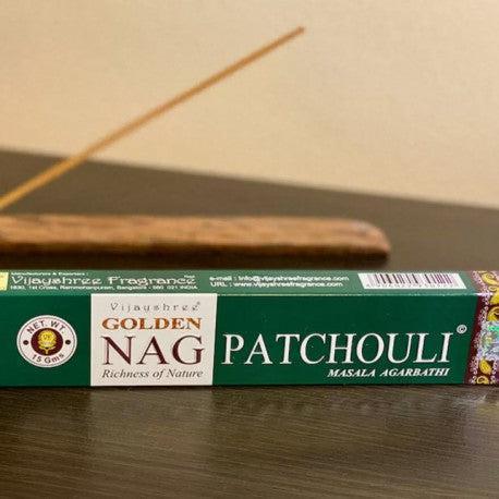 Incienso Golden Patchouli 12 sticks 15 gr-Aromaticks-Aromaticks