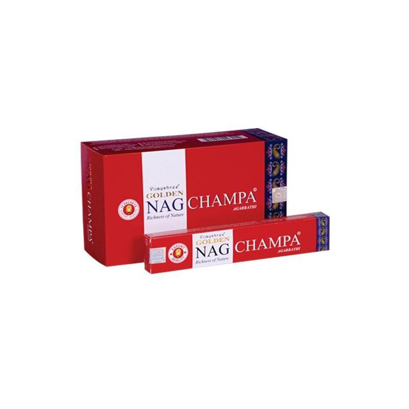 Nag Champa Golden Incense 12 sticks 15 gr