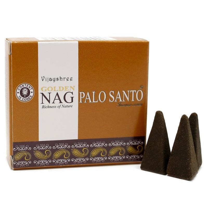 Palo Santo Incense Cones 15gr Golden Nag