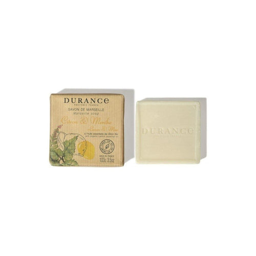 Jabón sólido Limón y Menta 100 gr Durance de la marca Durance en Aromaticks