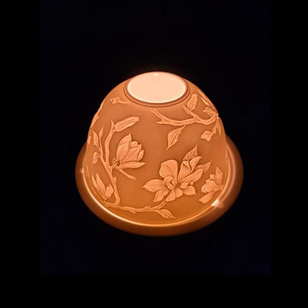 Mathilde M - Porta velas cerámica Floral - Aromaticks