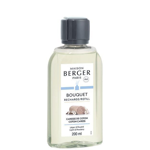 Recarga Bouquet perfumado Caresse de Coton 200 ml de la marca Maison Berger Paris en Aromaticks