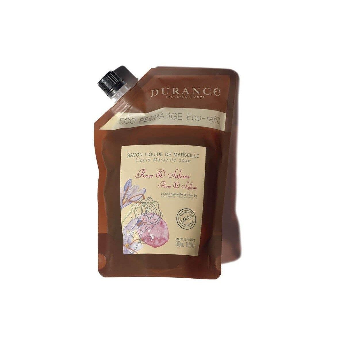 Durance - Recarga Jabón liquido Rosa & Azafran 500 ml - Aromaticks