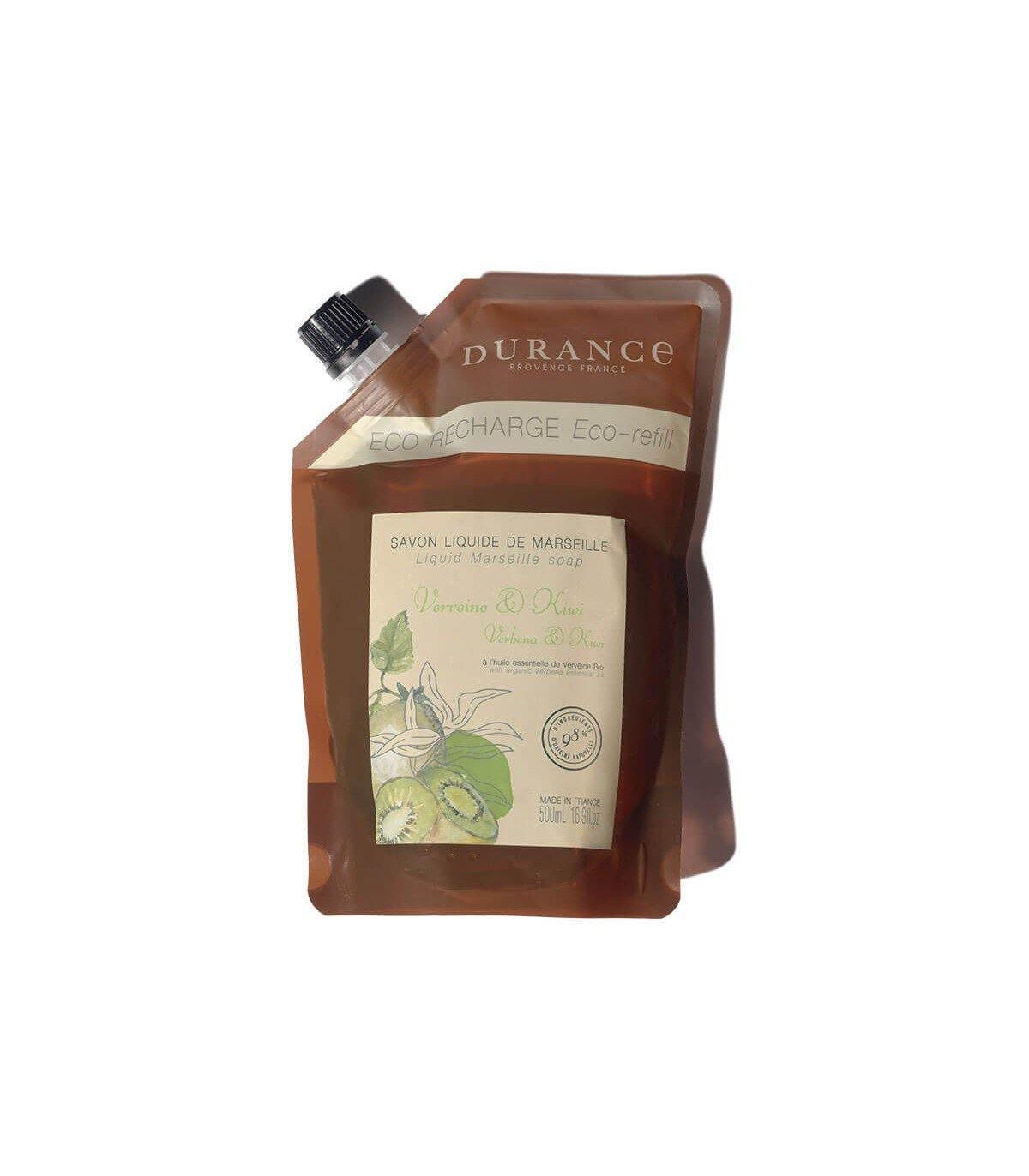 Durance - Recarga jabón liquido Verveine & Kiwi  500 ml - Aromaticks