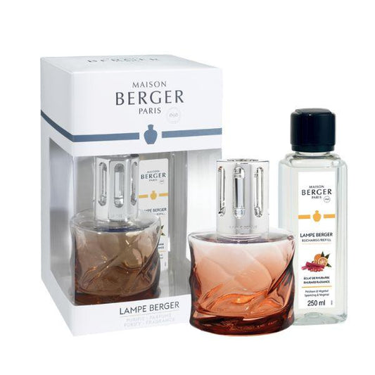 Maison Berger Paris - Cofre Lámpara Spirale Rose + Aroma Energy - Aromaticks