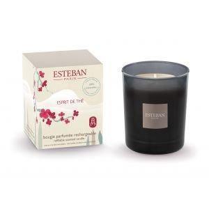 Esteban Paris Parfums - Vela Perfumada Recargable Esprit de Thé 170 grs - Aromaticks