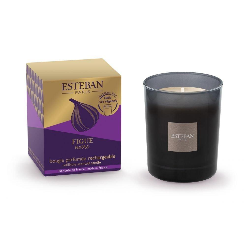 Figue Noir rechargeable scented candle 170 grs 