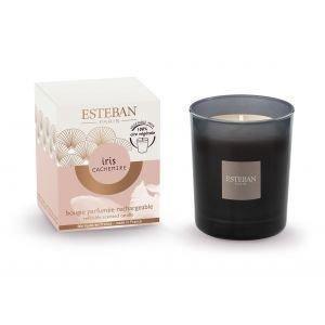 Iris Cachemire rechargeable scented candle 170 grs 