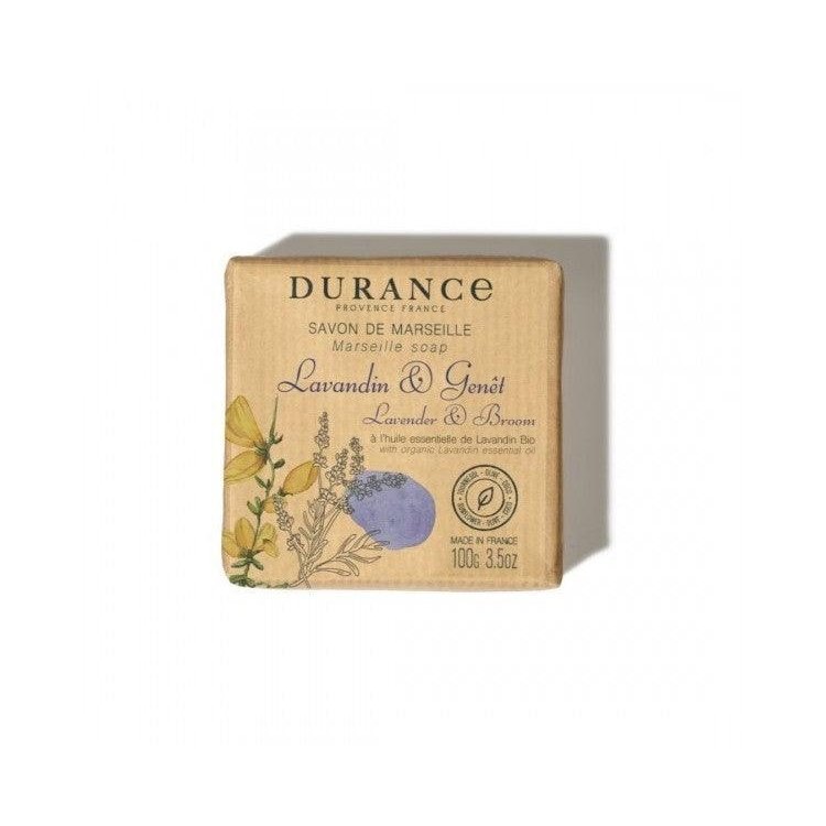Durance - Jabón Marseille Lavandín y Retama 100 gr - Aromaticks