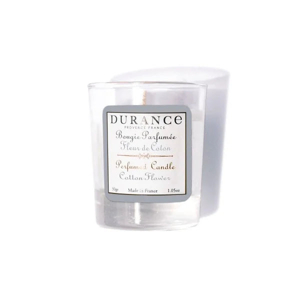 Mini Cotton Flower scented candle 30 gr Durance