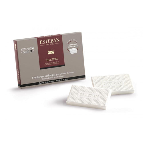 Recambio difusor coche Teck Tonka de la marca Esteban Paris Parfums en Aromaticks