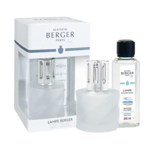 Maison Berger Paris - Cofre Lámpara Spirale Grivee + Vent Ocean 250 ml - Aromaticks
